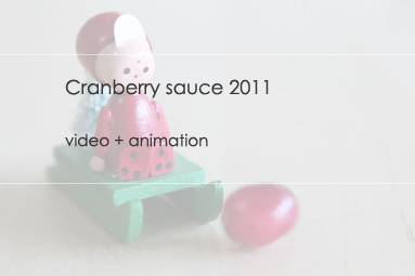 Cranberry sauce